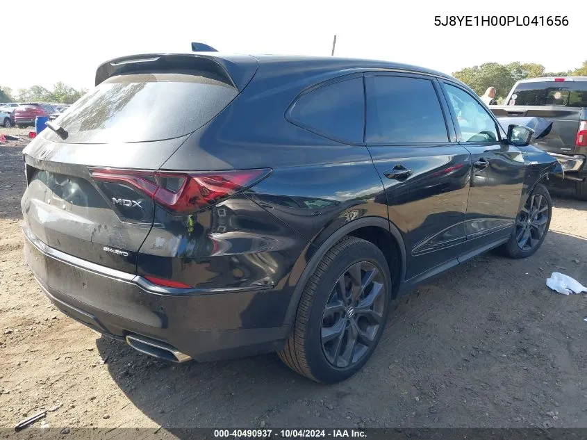 2023 Acura Mdx A-Spec VIN: 5J8YE1H00PL041656 Lot: 40490937