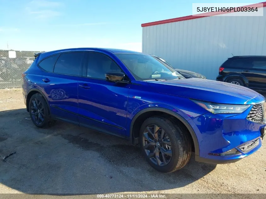 5J8YE1H06PL003364 2023 Acura Mdx A-Spec