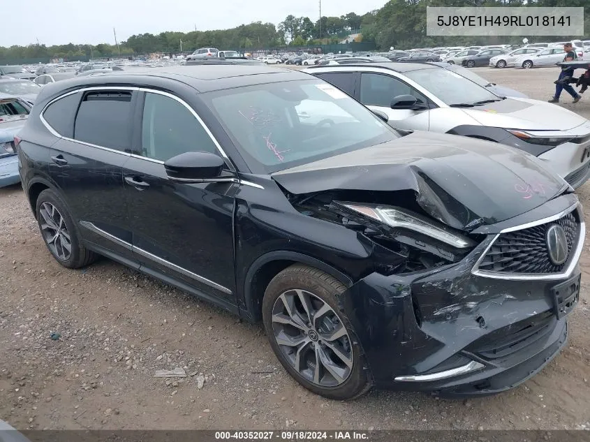 5J8YE1H49RL018141 2024 Acura Mdx Technology Package