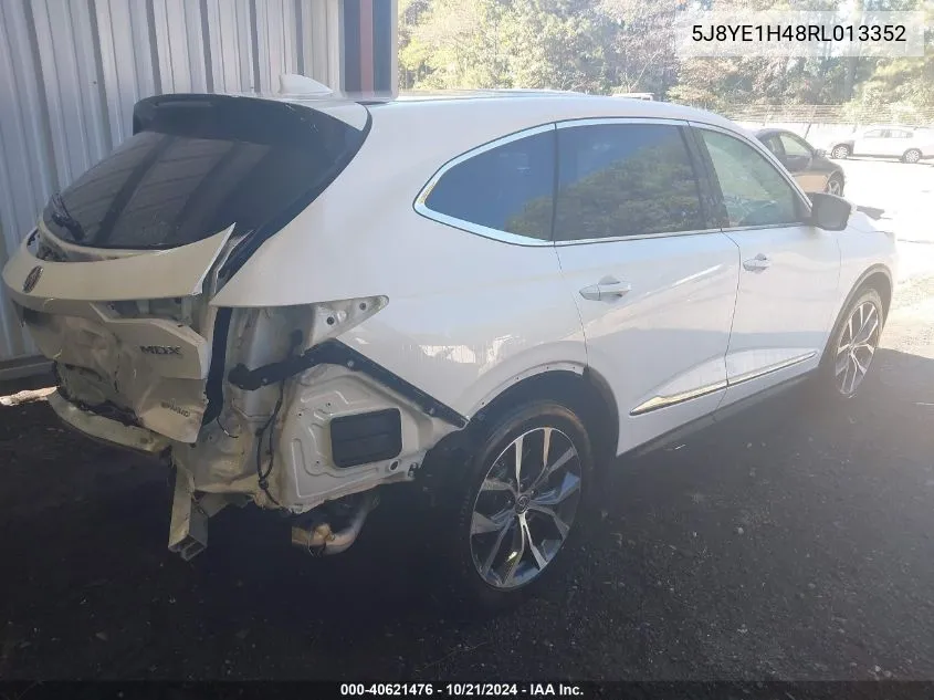 5J8YE1H48RL013352 2024 Acura Mdx Technology Package