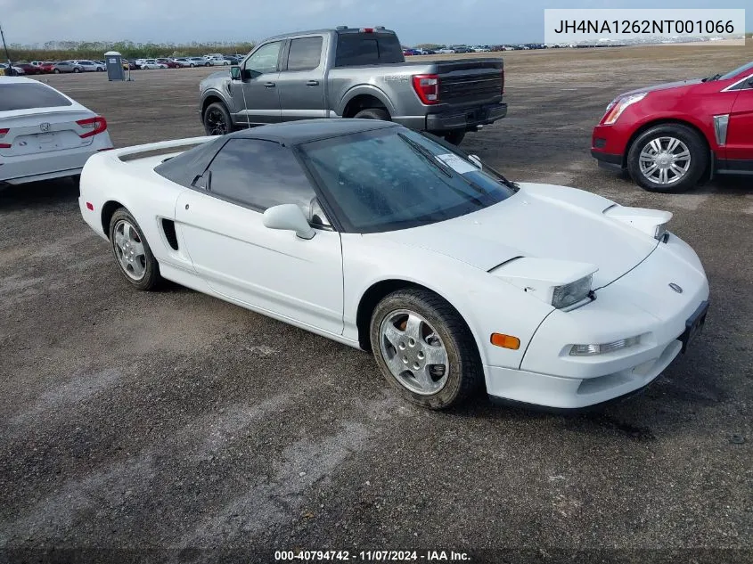 1992 Acura Nsx VIN: JH4NA1262NT001066 Lot: 40794742