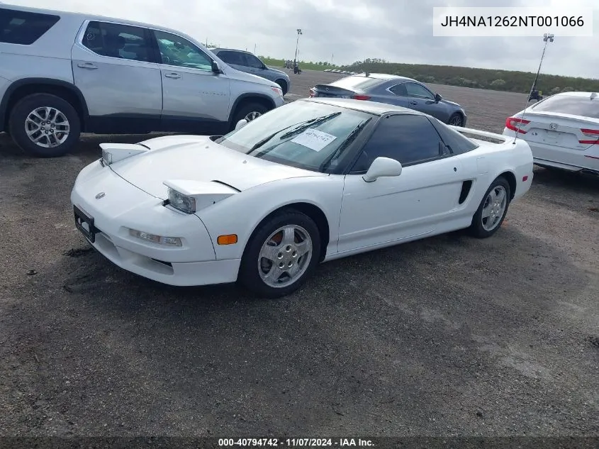 1992 Acura Nsx VIN: JH4NA1262NT001066 Lot: 40794742