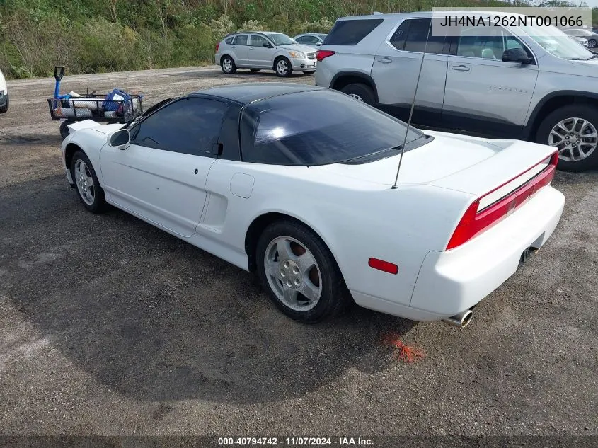 1992 Acura Nsx VIN: JH4NA1262NT001066 Lot: 40794742