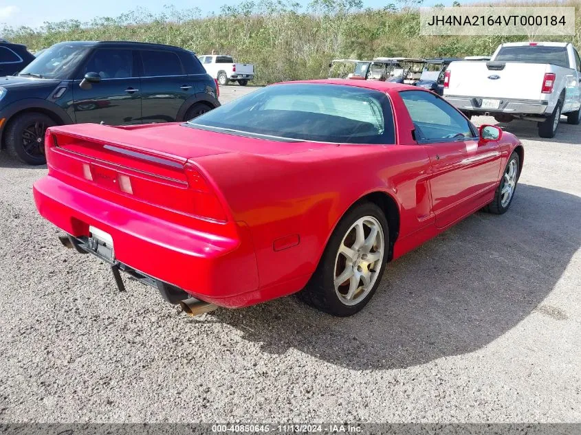 1997 Acura Nsx-T VIN: JH4NA2164VT000184 Lot: 40850645