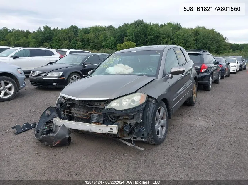 5J8TB18217A801660 2007 Acura Rdx