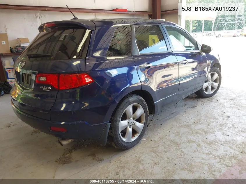 5J8TB185X7A019237 2007 Acura Rdx