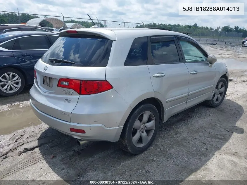 5J8TB18288A014013 2008 Acura Rdx