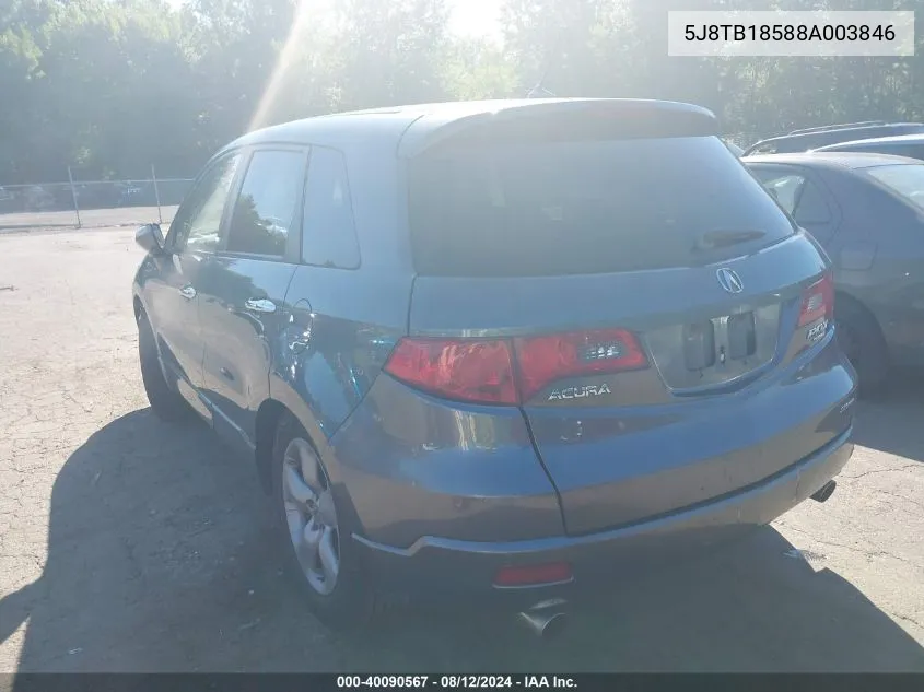 5J8TB18588A003846 2008 Acura Rdx