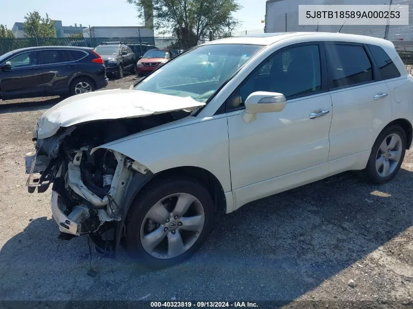 5J8TB18589A000253 2009 Acura Rdx