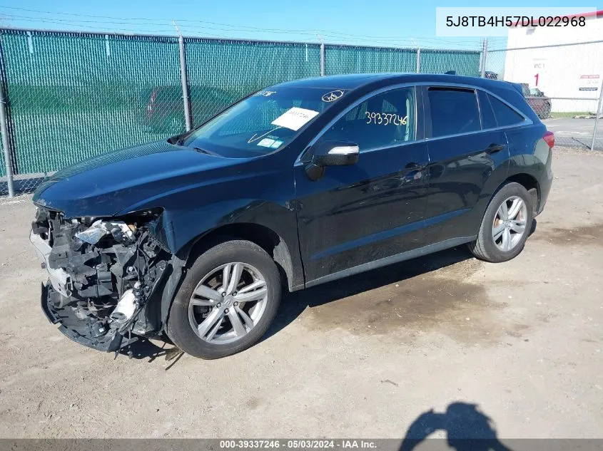 5J8TB4H57DL022968 2013 Acura Rdx