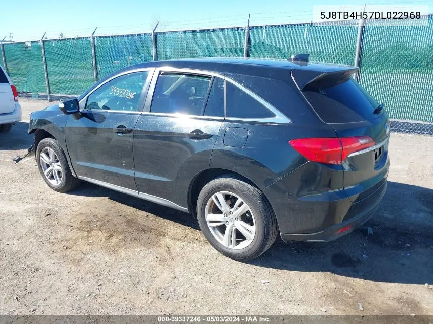 5J8TB4H57DL022968 2013 Acura Rdx