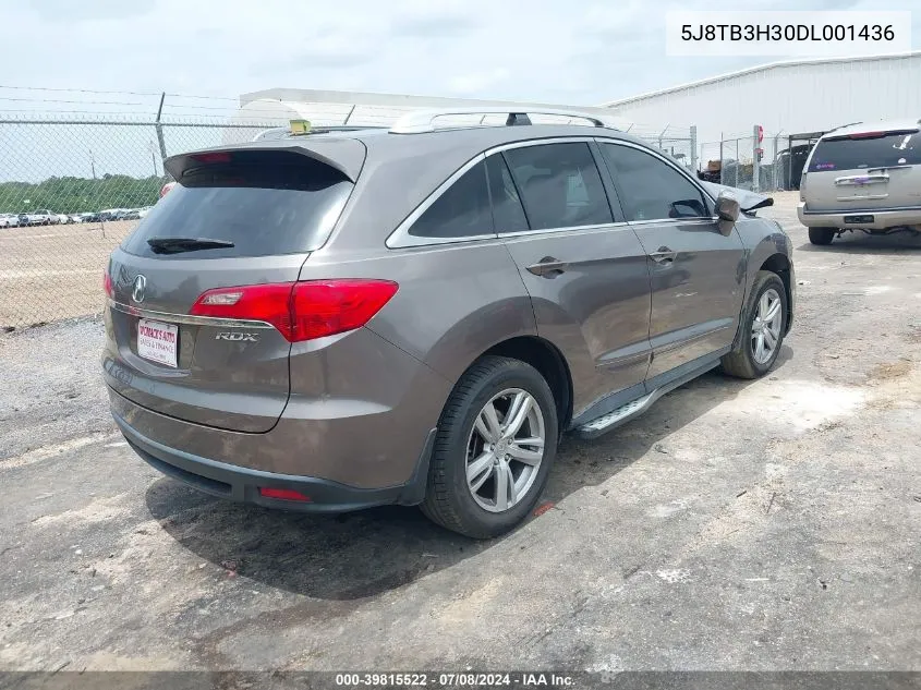 5J8TB3H30DL001436 2013 Acura Rdx