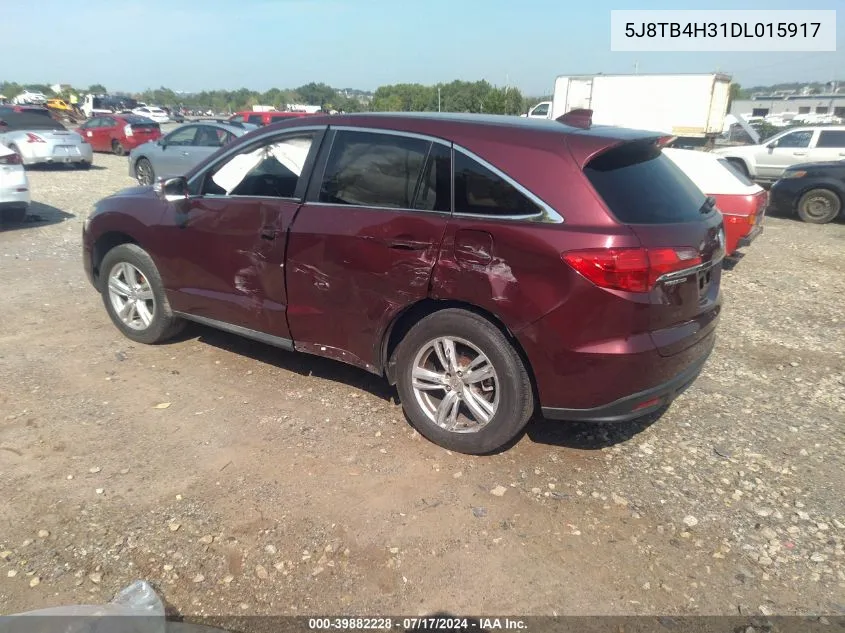 5J8TB4H31DL015917 2013 Acura Rdx