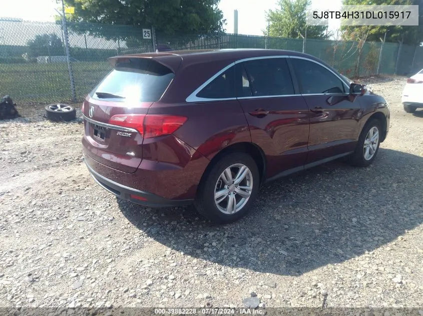 5J8TB4H31DL015917 2013 Acura Rdx