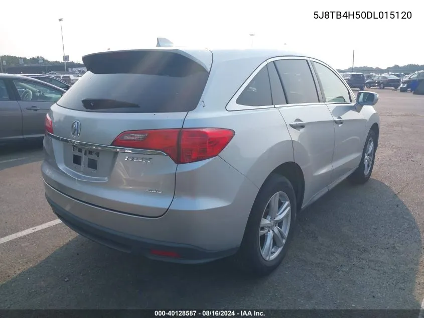 2013 Acura Rdx VIN: 5J8TB4H50DL015120 Lot: 40128587