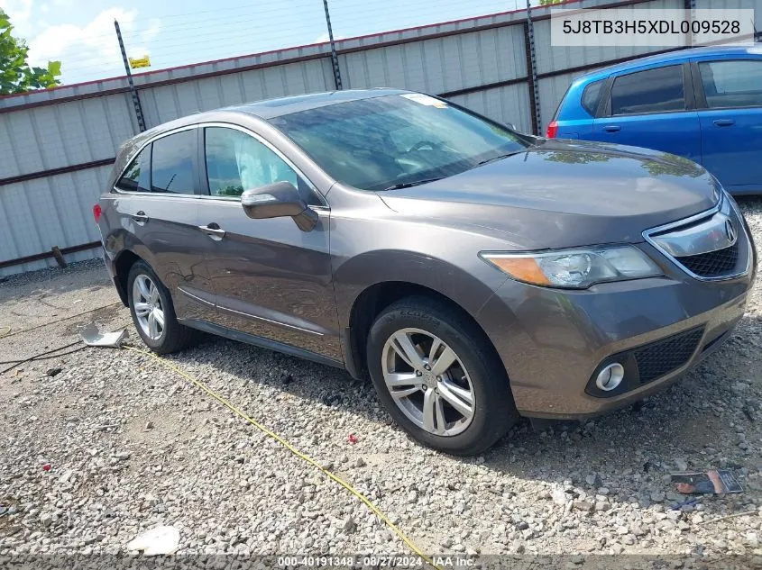 2013 Acura Rdx VIN: 5J8TB3H5XDL009528 Lot: 40191348