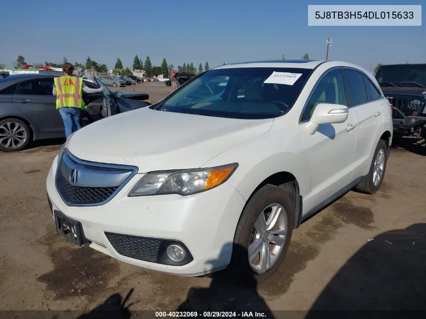 2013 Acura Rdx VIN: 5J8TB3H54DL015633 Lot: 40232069