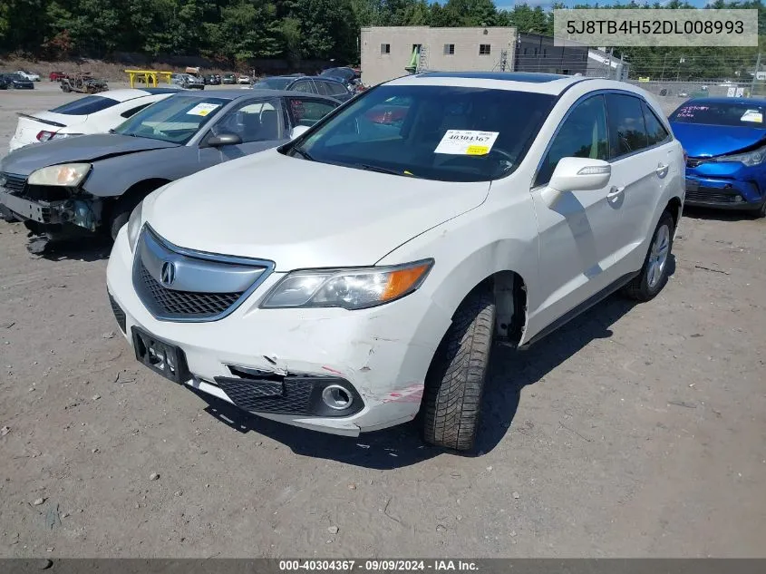 5J8TB4H52DL008993 2013 Acura Rdx