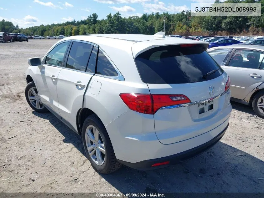 5J8TB4H52DL008993 2013 Acura Rdx