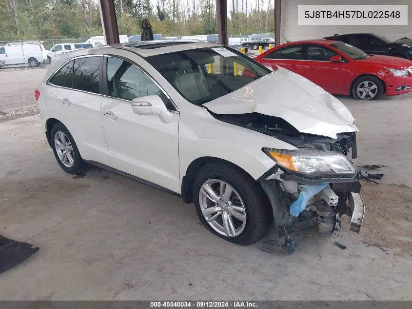 5J8TB4H57DL022548 2013 Acura Rdx