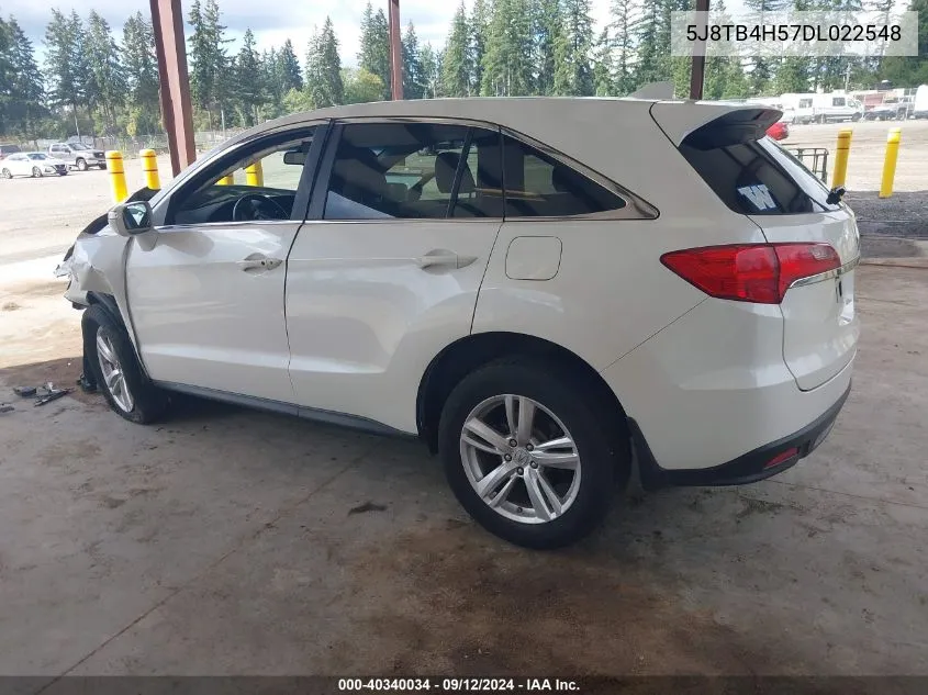 5J8TB4H57DL022548 2013 Acura Rdx