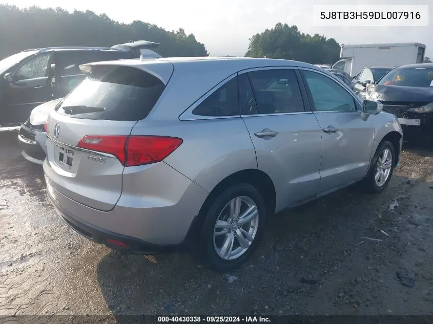 2013 Acura Rdx VIN: 5J8TB3H59DL007916 Lot: 40430338