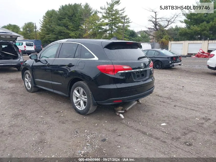 2013 Acura Rdx VIN: 5J8TB3H54DL019746 Lot: 40450990