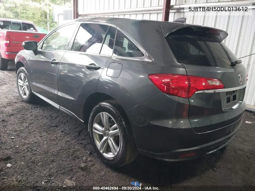 2013 Acura Rdx VIN: 5J8TB4H50DL013612 Lot: 40462694