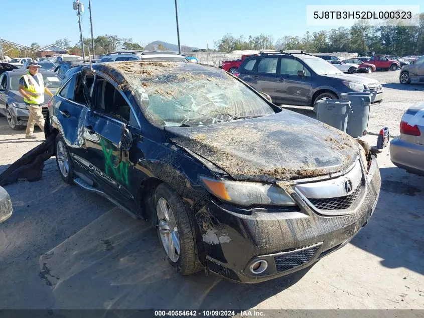 2013 Acura Rdx Technology VIN: 5J8TB3H52DL000323 Lot: 40554642