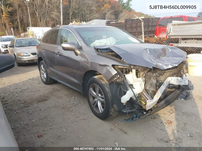 2013 Acura Rdx VIN: 5J8TB4H56DL009905 Lot: 40747553