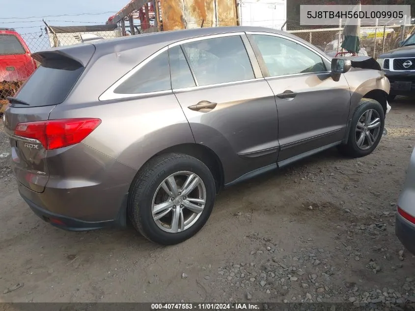 2013 Acura Rdx VIN: 5J8TB4H56DL009905 Lot: 40747553