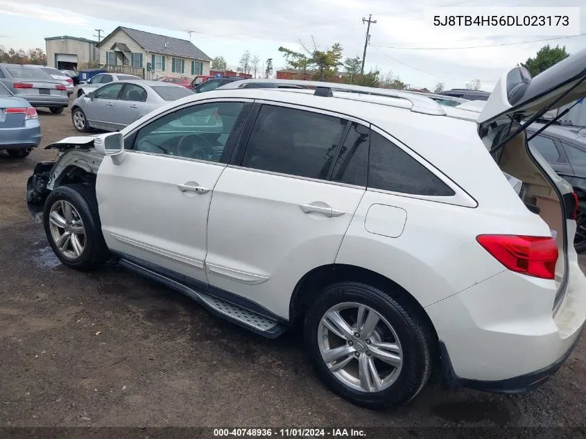 2013 Acura Rdx VIN: 5J8TB4H56DL023173 Lot: 40748936