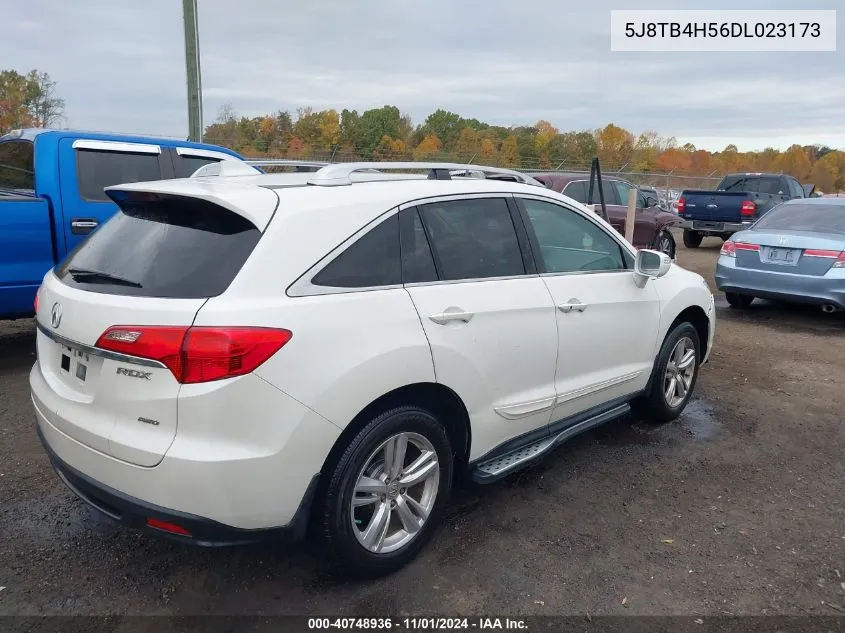 2013 Acura Rdx VIN: 5J8TB4H56DL023173 Lot: 40748936