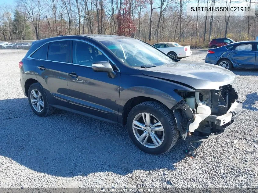 2013 Acura Rdx VIN: 5J8TB4H55DL021916 Lot: 40769082