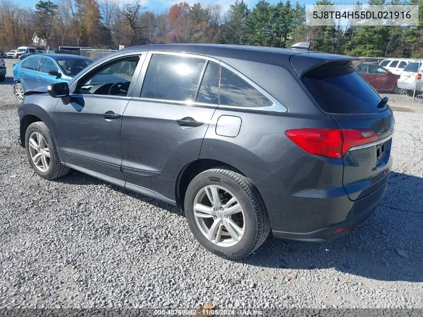 2013 Acura Rdx VIN: 5J8TB4H55DL021916 Lot: 40769082