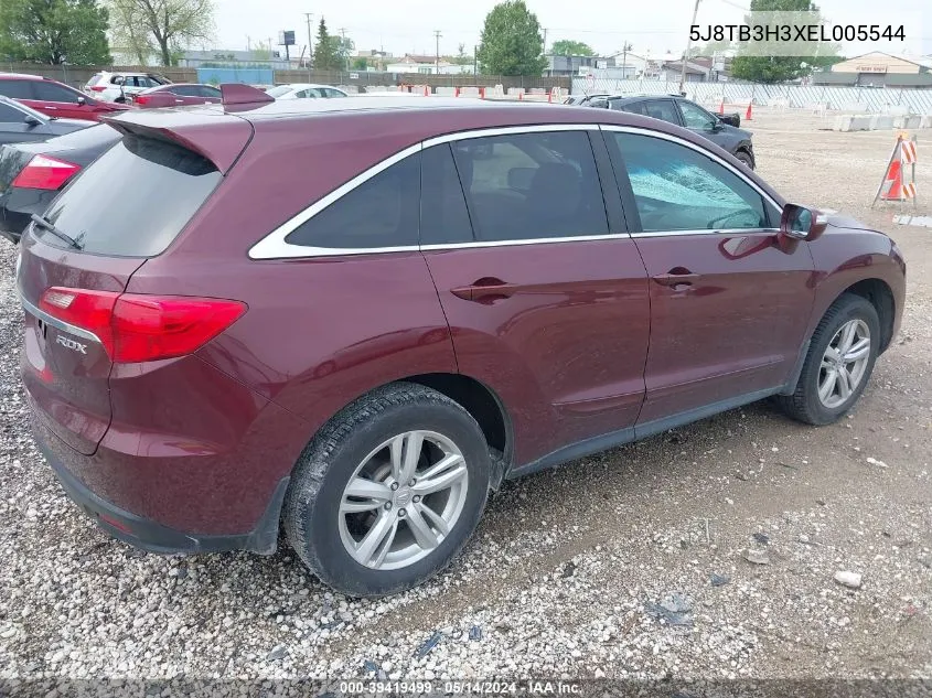 5J8TB3H3XEL005544 2014 Acura Rdx