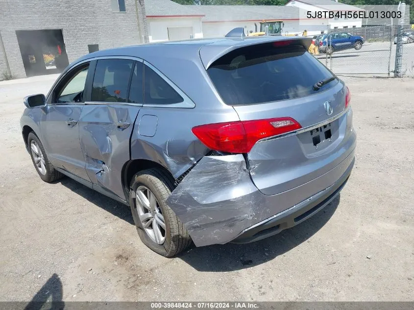 5J8TB4H56EL013003 2014 Acura Rdx