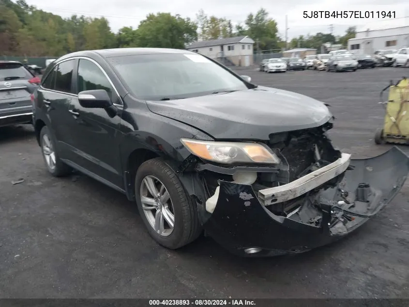 5J8TB4H57EL011941 2014 Acura Rdx