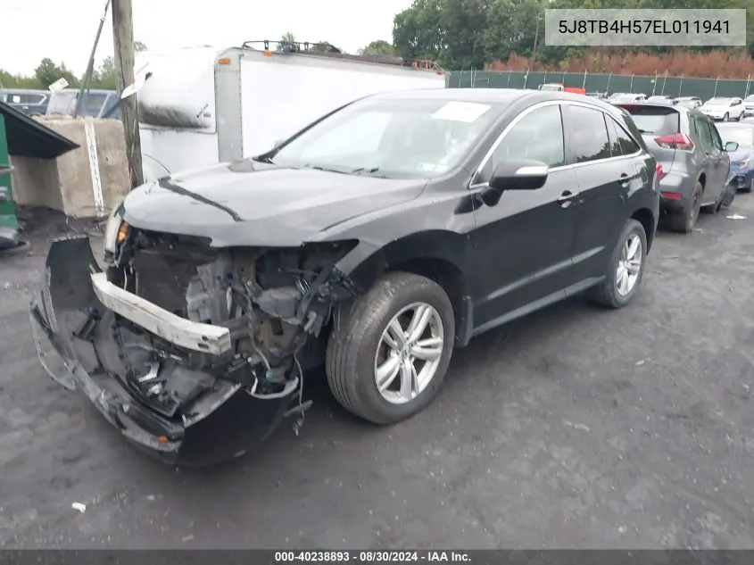 5J8TB4H57EL011941 2014 Acura Rdx