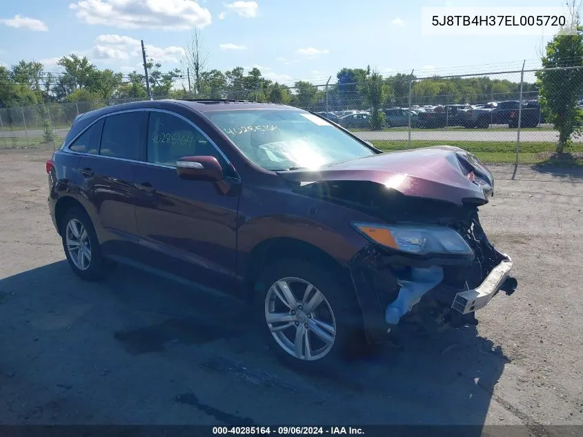 5J8TB4H37EL005720 2014 Acura Rdx