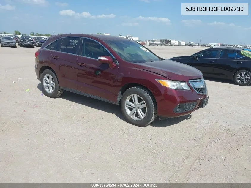 5J8TB3H33FL009730 2015 Acura Rdx