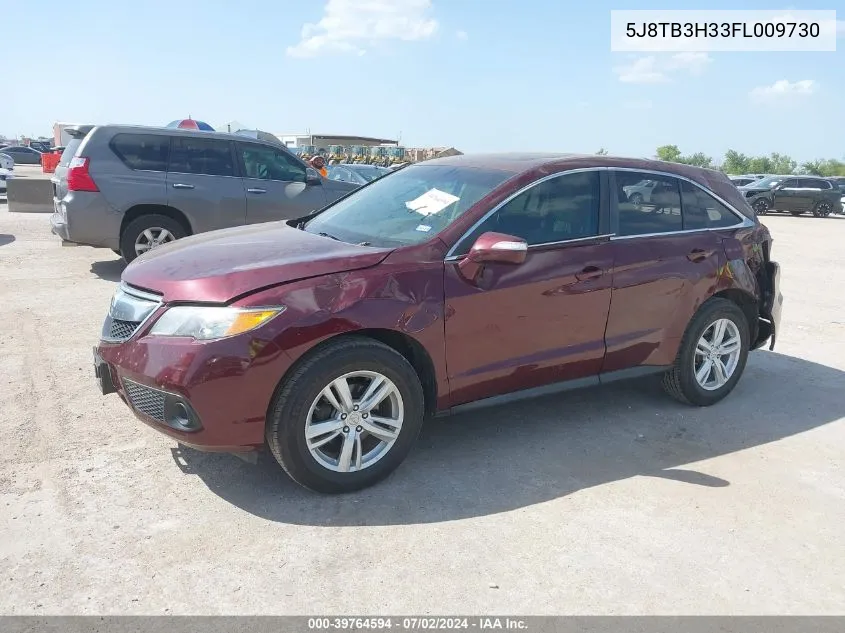 5J8TB3H33FL009730 2015 Acura Rdx