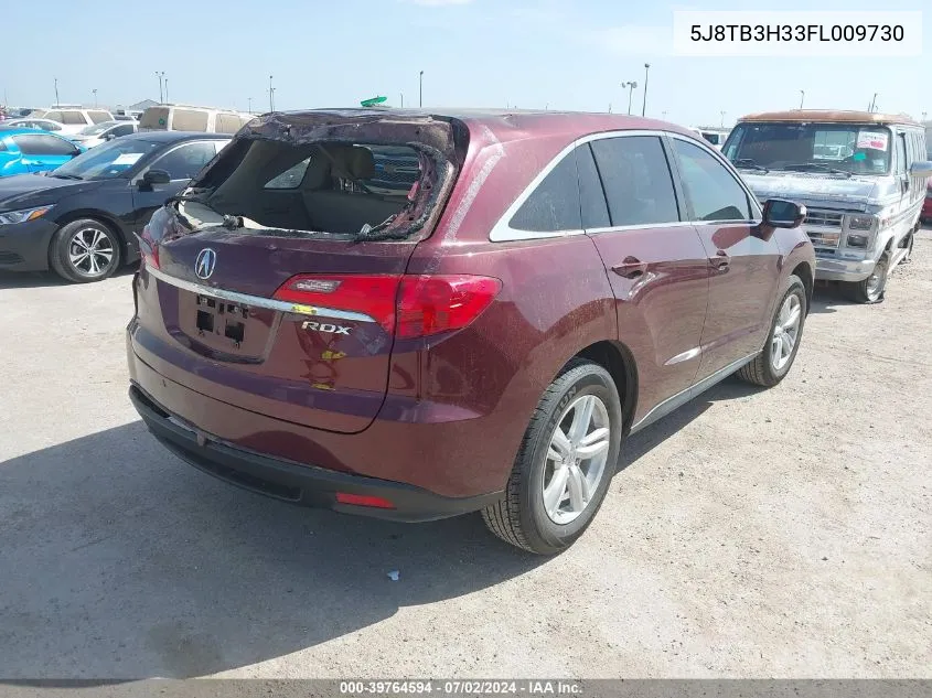 5J8TB3H33FL009730 2015 Acura Rdx