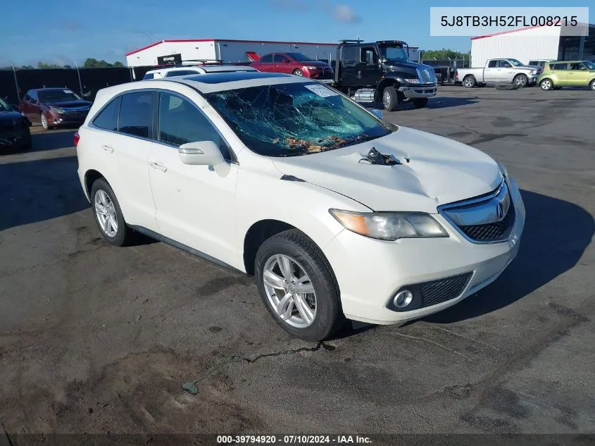 5J8TB3H52FL008215 2015 Acura Rdx