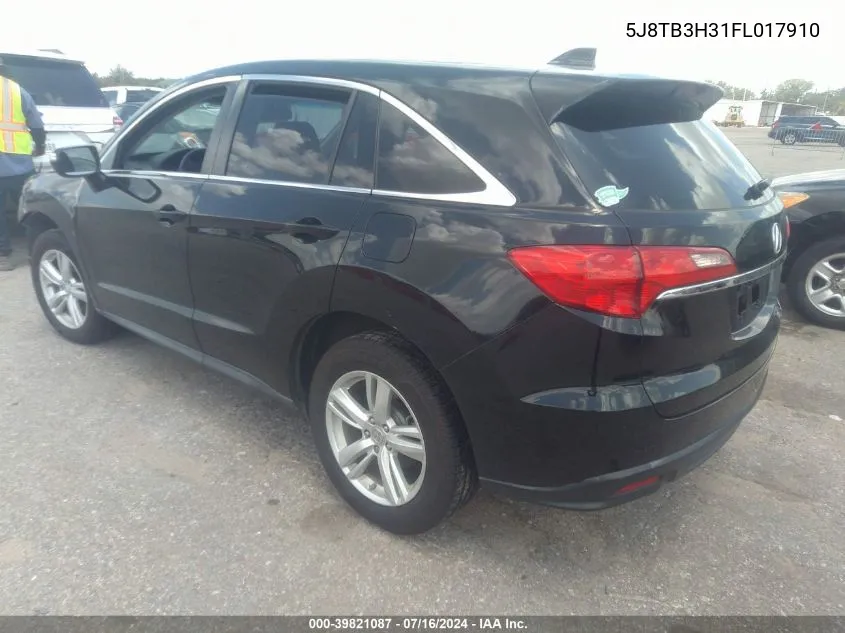 5J8TB3H31FL017910 2015 Acura Rdx