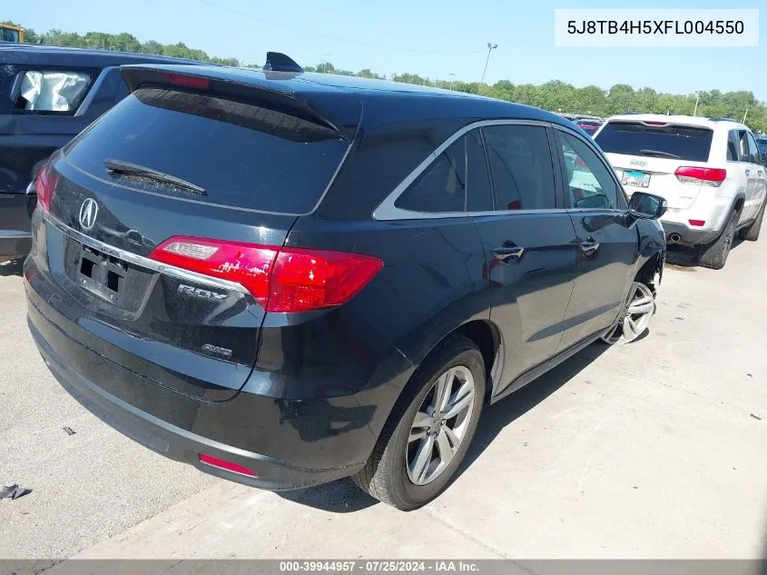 5J8TB4H5XFL004550 2015 Acura Rdx