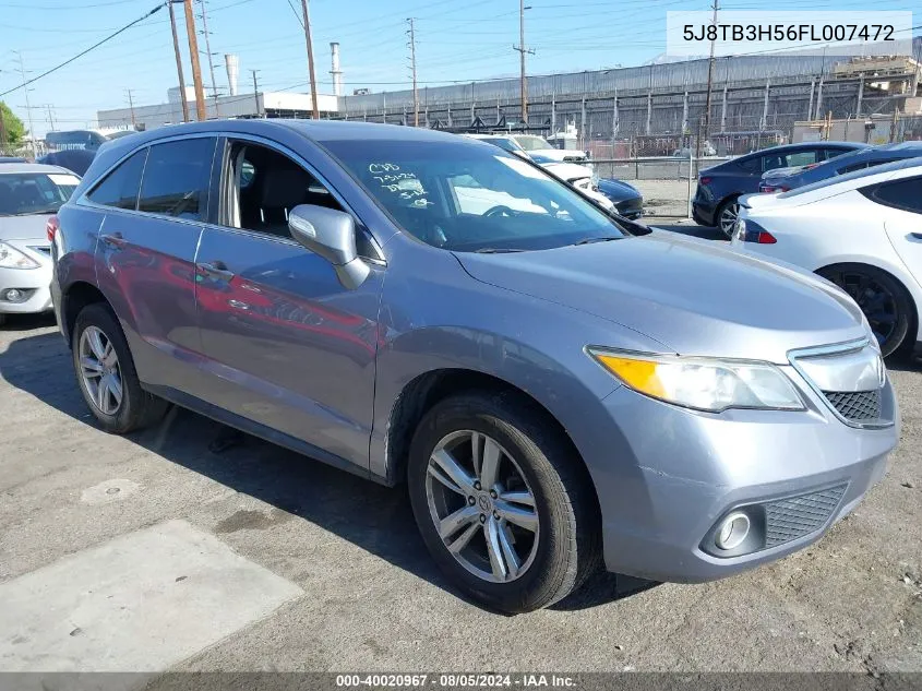 5J8TB3H56FL007472 2015 Acura Rdx