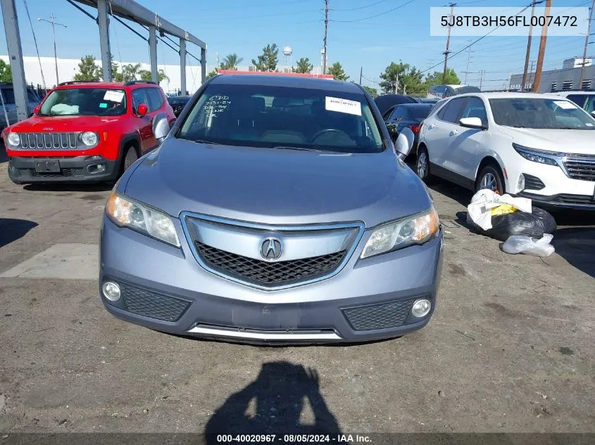 5J8TB3H56FL007472 2015 Acura Rdx