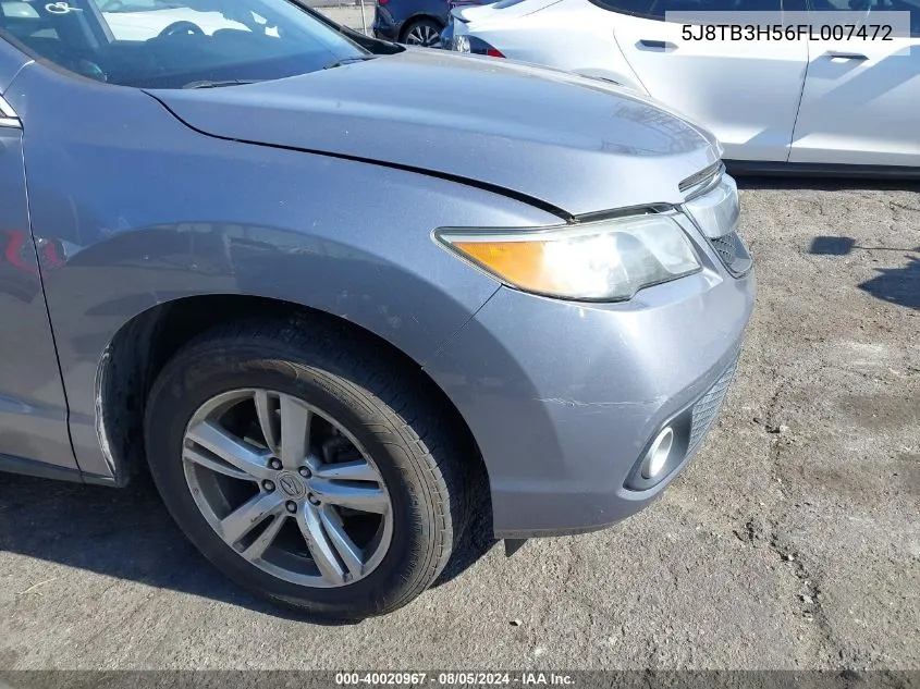 5J8TB3H56FL007472 2015 Acura Rdx