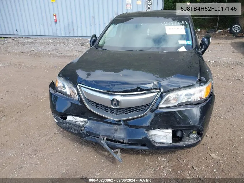 5J8TB4H52FL017146 2015 Acura Rdx